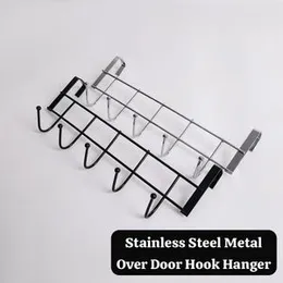 Stainless Steel Metal Over Door Hook Hanger