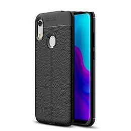 Huawei Y6s Luxury leather Auto Focus back cover for Huawei Y6s