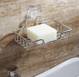 Stainless Steel Drain Soap Tray Bathroom Shelf