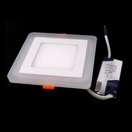 Double Color LED Panel Light 6w