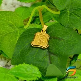 Gold Plated Dollar Pendant Guarantee Fashion and Stylish Design for Men.