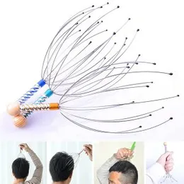 Head Massager Therapy Stainless Wire Hand Held Head Scalp Massager.