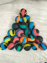 3/6/10/15 PCS Rubber Ball Cricket Elle Bouncing Ball Kids Play Sanabil Sanaabil Sports