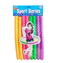 Kids Sport Hula Hoop Sport Series - Yoga Waist Exercise Slimming Sports Hoops for Children Body Building Massage Gymnastics Ring Fitness Equipment