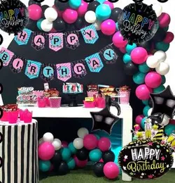 Birthday Decoration Tik Tok Video Balloon set With Banner TikTok Theme Full Sets