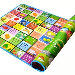ABCD Alphabet Play Mat for Kids Double Sided Water Proof, Learning Floor Carpet Gym Mat for Crawling Baby/Infant/Toddler & Kids with Zip Bag 1 Count 1