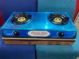 Gas Cooker 2 Burner â Blue
