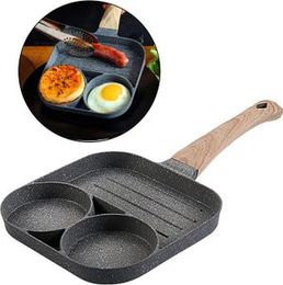 Egg frying pan, 3-cup egg cooker, frying pan