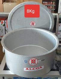 Aluminum Dapara Set with Lid (5pcs) - 4,5,8,12,18Kg