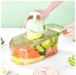 Kitchen vegetable cutting artifact potato multi-function coarse slicer grater