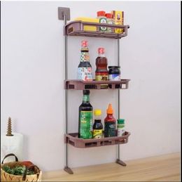 3 Tier Multifunctional Kitchen & Bathroom Wall Hanging Storage Rack