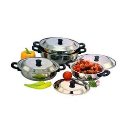 4-Pieces Flora Handi Stainless Steel Set