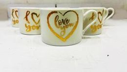 Ceramic Tea Cup Set 6Pcs - 220ml