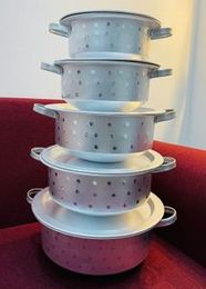 Aluminum Cooking / Cookware Pan & Pots 5 Pcs Set
