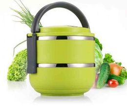 2 Layers Stainless Steel Lunch Box