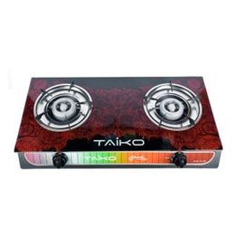 TAIKO Glass Top 2 Burner Gas Cooker