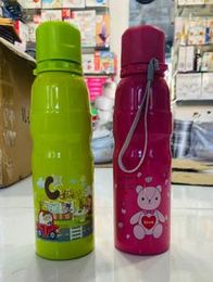 Stainless Steel Water Bottle-High Quality (Lid Plastic)