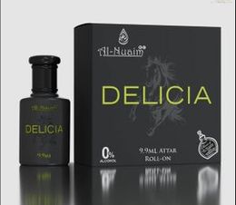 Al-Nuaim Delicia |Alcohol Free |Attar Roll On |Luxury Scent with Long Lasting Fragrance For Men & Women |9.9ml