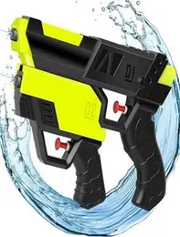 Manual Water Guns, 2 in 1 Squirt Guns, Powerful Water Pool Party Gun Toys for Kids Ages 12+, Green Space