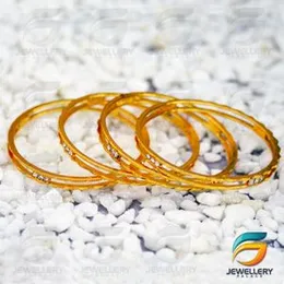 Choice Bangles Beautiful Daily Wear Kolkata Bangle Set White  Stone Fore Women.