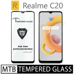 Realme C20 Branded MTB High Quality Screen Protector Full Glue 9D MTB tempered Glass for Realme C20