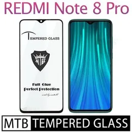 Redmi Note 8 Pro Branded MTB High Quality Screen Protector Full Glue 9D MTB tempered Glass for Redmi Note 8 Pro