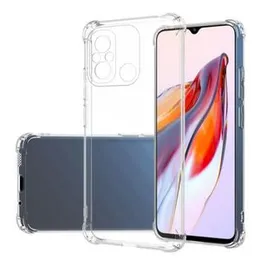 Redmi 12C Transparent Shockproof Clear Back Cover for Redmi 12C