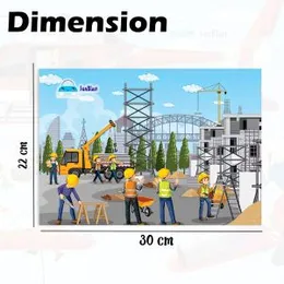 FunBlast Jigsaw Puzzles for Kids, Building Construction Jigsaw Puzzles for Kids, Learning &amp; Educational Jigsaw Puzzle Toys, Floor Puzzle for Child