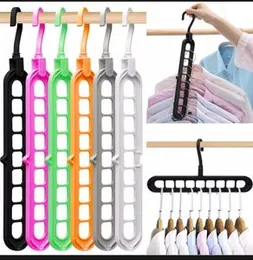 Magic Space Saving Clothes Hangers Multifunctional Smart Closet Organizer