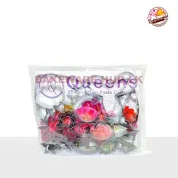 Queen’s Flower Petal/Leaf Cutter – Set of 20 | Stainless Steel Floral Fondant Tools