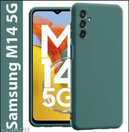 Samsung Galaxy M14 Liquid Soft silicone case cushion back cover for Samsung Galaxy M14