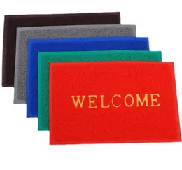 welcome door mat pvc antislip dustproof door rug floor carpets
