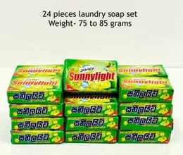 24 Pieces Laundry Soap Set 75 to 80 grams