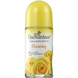 Enchanteur CHARMING Roll On, 48 Hr Odour Protection, Anti-Perspirant, 50ml