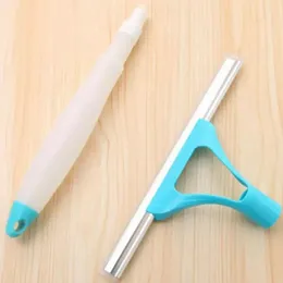 Holder Hook Kitchen Cleaner Car Glass Shower Squeegee Window Glass Wiper Scraper – Random Colors