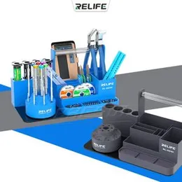 Rotating storage For Mobile Phone Repair Tools Ladder-style Large-capacity Classification Storage Tools