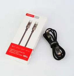 TRANYOO CC-1 Type C to Type C Transparent Data Cable with Auto Power Off