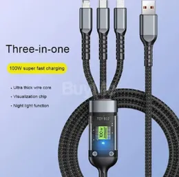 3-in-1 Super Fast Charging Cable 100W