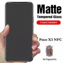 Matte Anti-Glare Full Tempered Glass – Xiaomi Poco X3 | Scratch-Resistant | Smooth Touch | Full Coverage
