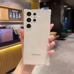 Samsung Galaxy S23 Ultra Shockproof Silicone Phone Case Transparent Protection Back Cover