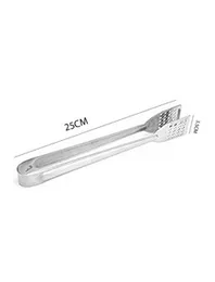 Stainless Steel BBQ Pastry Spoon Tongs Food Salad Bread Fruit Clip Clamp Food Clip Kitchen Utensil Serving