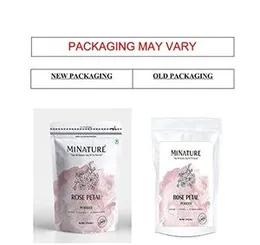 mi nature Rose Petal Powder for Pure Natural Moisturising, Anti-ageing Cooling, Even Skin Tone, 100% Pure & Natural Face Mask| Cruelty & Chemi