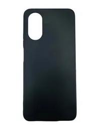 Oppo A17 Soft Black Matte Back cover for Oppo A17