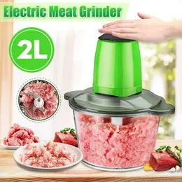 Electric Chopper Powerful Meat Grinder Stainless Steel Multifunctional Household Food Processor Meat Kitchen Blender