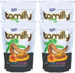 Derby Yummy Tamilly (Tamarind - Center Filled Candy) Candies Party Pack / Return Gifts for Birthday to Your Family and Friends ( 100 Candies )