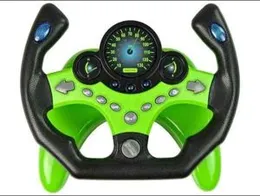 Steering Wheel Kit Buttons Sound Lights Green