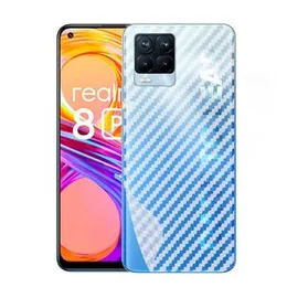 Realme 8/8 PRO Clear Slim Carbon fibre Phone Transparent protective Mobile Back Sticker For Realme 8/8 PRO