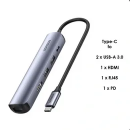 UGREEN 5 in 1 Type C HUB – CM418 - 10919