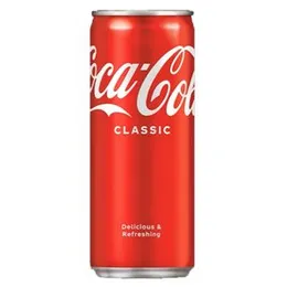Coca-Cola Classic Soft Drink Can 320ml – Refreshing Cola Beverage