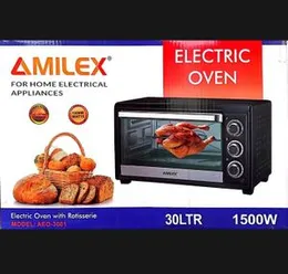 Electric Oven / Amilex electric oven 30liter 2kg AEO3001.